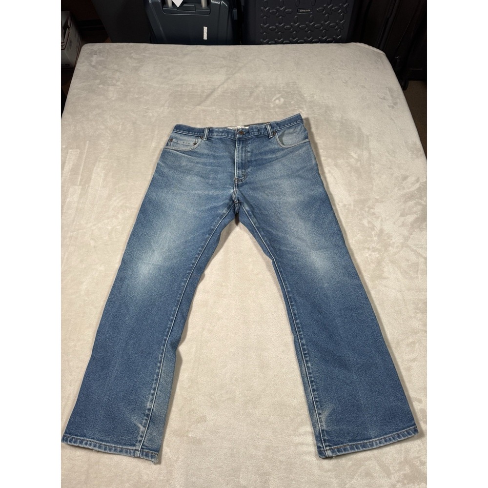 Vintage Levis 517 Jeans (Fit 33x27) Blue Bootcut Faded Distressed
